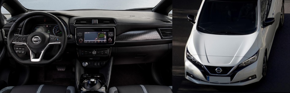 Nissan Leaf 2 on the inside