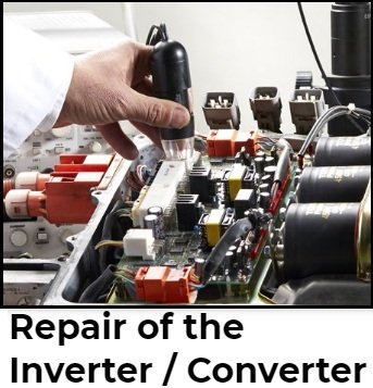Repair of the Inverter / Converter in EV