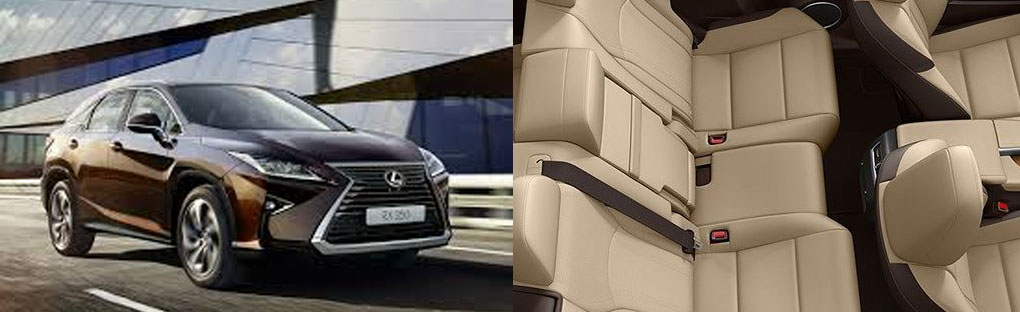 Lexus RX back seats suv