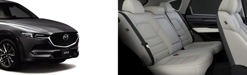 Mazda CX-5 back seats suv