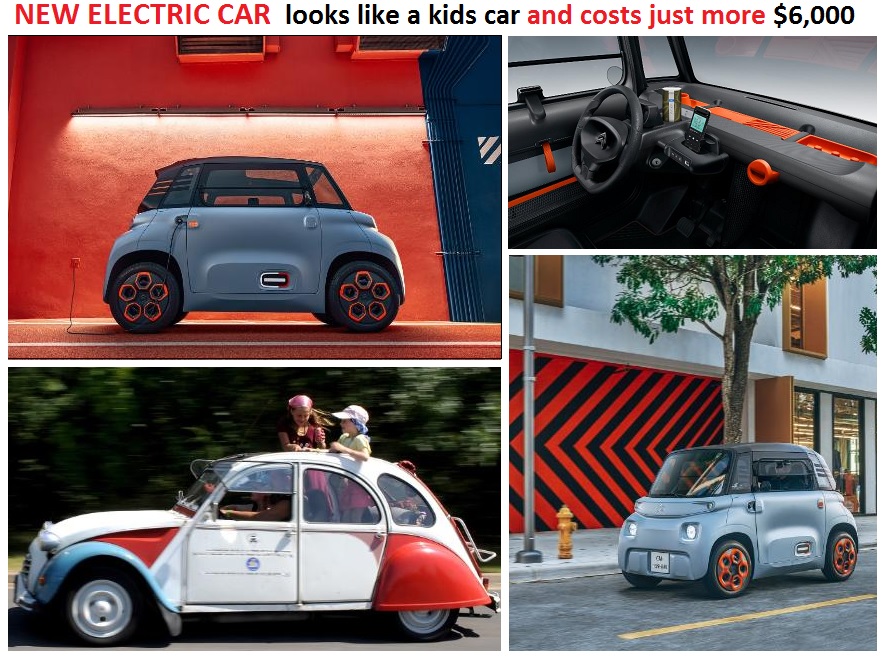 New Electric Car Citroën Ami 