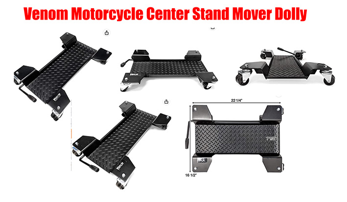 Venom Motorcycle Center Stand Mover Dolly