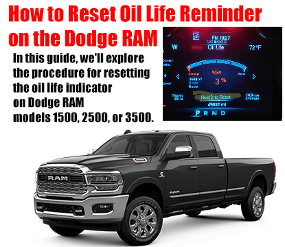 How to Reset Oil Life Reminder