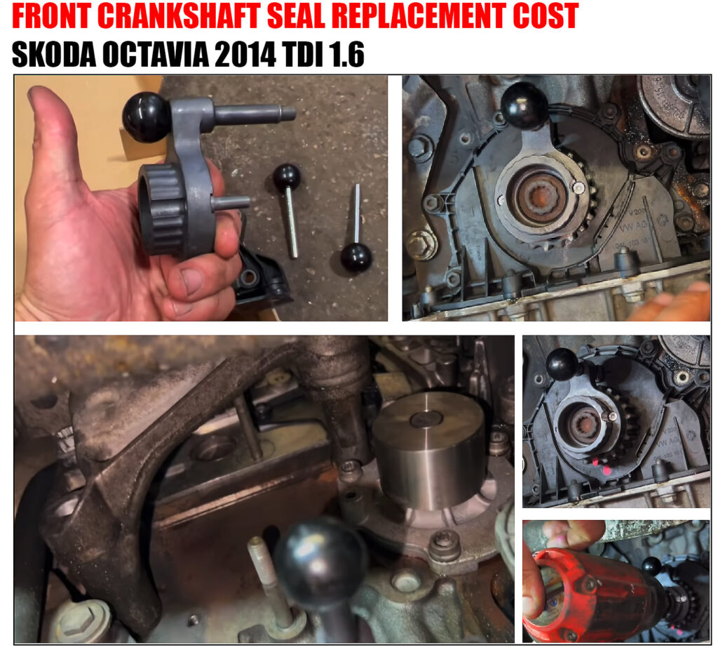 FRONT CRANKSHAFT SEAL REPLACEMENT TDI 1.6